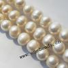 9-10mm Potato Shape Freshwater Pearl Strands, Sold per 15-inch strands 