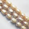 Rice Shape Freshwater Pearl Beads, 11-12mm Sold per 15-inch Strand