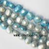 7-8mm Freshwater Pearl Beads, Platings AB-color, Sold per 15-inch Strand