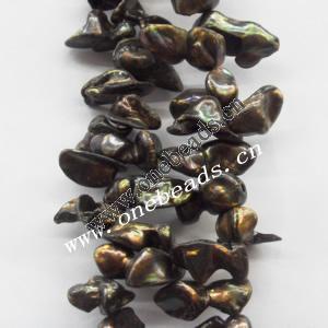 7-8mm Freshwater Pearl Beads, Piating Colorific, Sold per 15-inch Strand