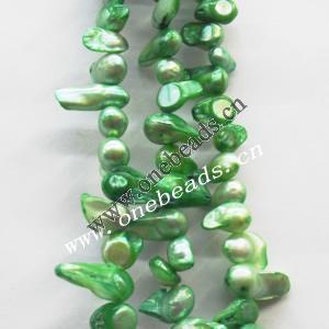 6-7mm Freshwater Pearl Beads, Piating Colorific, Sold per 15-inch Strand