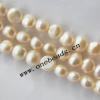 5-6mm Freshwater Pearl Beads, Sold per 15-inch Strand