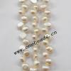5-7mm Freshwater Pearl Beads, Sold per 15-inch Strand