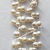 8-9mm Freshwater Pearl Beads, Sold Per 15-inch Strand