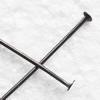 Iron Jewelry Findings, Headpins 0.7x30mm, Sold by KG