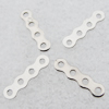 Spacer bars, Iron Jewelry Findings, 4-hole, 14x3.2mm hole=1mm, Sold per pkg of 10000