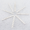 Spacer bars, Iron Jewelry Findings, 8-hole, 28x3.2mm hole=1mm, Sold per pkg of 10000