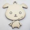 Zinc Alloy Enamel Pendant, Animal 36x40mm, Sold by PC