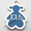 Zinc Alloy Enamel Pendant, Animal 22x31mm, Sold by PC