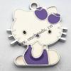 Zinc Alloy Enamel Pendant, Cartoon animals 20x23mm, Sold by PC