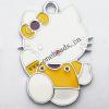 Zinc Alloy Enamel Pendant, Cartoon animals 30x42mm, Sold by PC