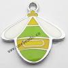 Zinc Alloy Enamel Pendant, Animal 20x24mm, Sold by PC