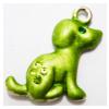 Pendant, Nickel-Free & Lead-Free Zinc Alloy Jewelry Findings, Dog 14x20mm, Sold by PC 