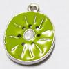 Pendant, Nickel-Free & Lead-Free Zinc Alloy Jewelry Findings, Chinese goosebeery 16.5x21mm, Sold by PC 