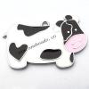 Zinc Alloy Enamel Pendant, Cattle 46x30mm, Sold by PC