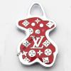 Zinc Alloy Enamel Pendant, Animal 17x28mm, Sold by PC