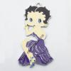 Zinc Alloy Enamel Pendant, Girl 34x64mm, Sold by PC