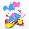 Zinc Alloy Enamel Pendant, Mickey Mouse 37x45mm, Sold by PC