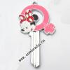 Zinc Alloy Enamel Pendant, 36x68mm, Sold by PC