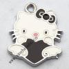 Zinc Alloy Enamel Pendant, Cartoon Animal 16x20mm, Sold by PC