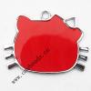 Zinc Alloy Enamel Pendant, Animal Head 42x31mm, Sold by PC