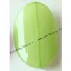 Imitate Jade ,Dye, Acrylic Beads, Flat oval, 31x44x6mm, Sold by Bag