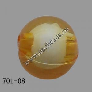 Fantastic Acrylic Beads Round 8mm Sold by Bag