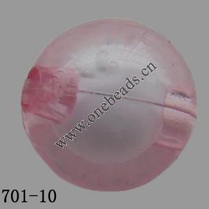 Fantastic Acrylic Beads Round 10mm Sold by Bag