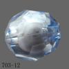 Fantastic Acrylic Beads Faceted Round 6mm  Sold by Bag