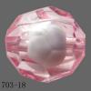 Fantastic Acrylic Beads Faceted Round 18mm  Sold by Bag