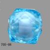 Fantastic Acrylic Beads, Faceted Cube 8mm Sold by Bag
