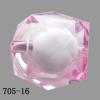 Fantastic Acrylic Beads, Faceted Cube 16mm Sold by Bag