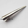 80x6mm Iron barrette plated nickel Sold by bag