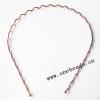 Copper Barrette Lronwork Rough 9mm Sold by Bag