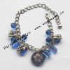 Lampwork & Acrylic & CCB Bracelets,9.4-inch,Sold by bag