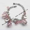 Lampwork & Acrylic & CCB Bracelets,9.4-inch,Sold by bag