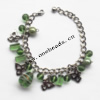 Lampwork & Acrylic & CCB Bracelets,9.4-inch,Sold by bag