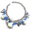 Lampwork & Acrylic & CCB Bracelets,9.4-inch,Sold by bag