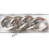 Aluminum Chains Link's Size: 28x22.8mm, Sold by Group