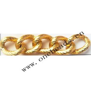 Aluminum Chains Link's Size: 20x15mm, Sold by Group