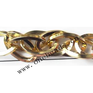 Aluminum Chains Link's Size: 18.5x12.4mm, Sold by Group