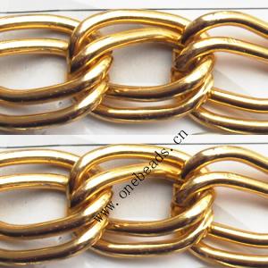 Aluminum Chains Link's Size: 28.2x17.8mm, Sold by Group