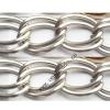 Aluminum Chains Link's Size: 24x15.7mm, Sold by Group