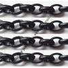 Aluminum Chains Link's Size : 11x7.9mm, Sold by Group