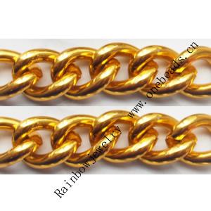 Aluminum Chains Link's Size : 19x14.6mm, Sold by Group