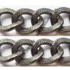 Aluminum Chains Link's Size : 22.8x18.8mm, Sold by Group