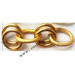 Aluminum Chains Link's Size : 22mm, Sold by Group