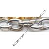 Aluminum Chains Link's Size : 20.3x15.1mm, Sold by Group