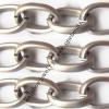 Aluminum Chains Link's Size : 24x17mm, Sold by Group