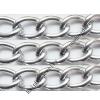 Aluminum Chains Link's Size : 19.9x13.5mm, Sold by Group